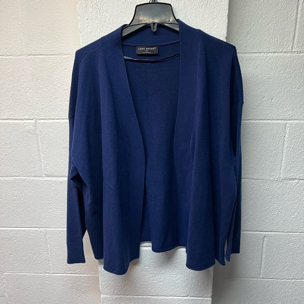 Lane Bryant Deep Blue Women's Cardigan
